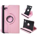360 Rotating Leather Case for 7.0 (Pink)